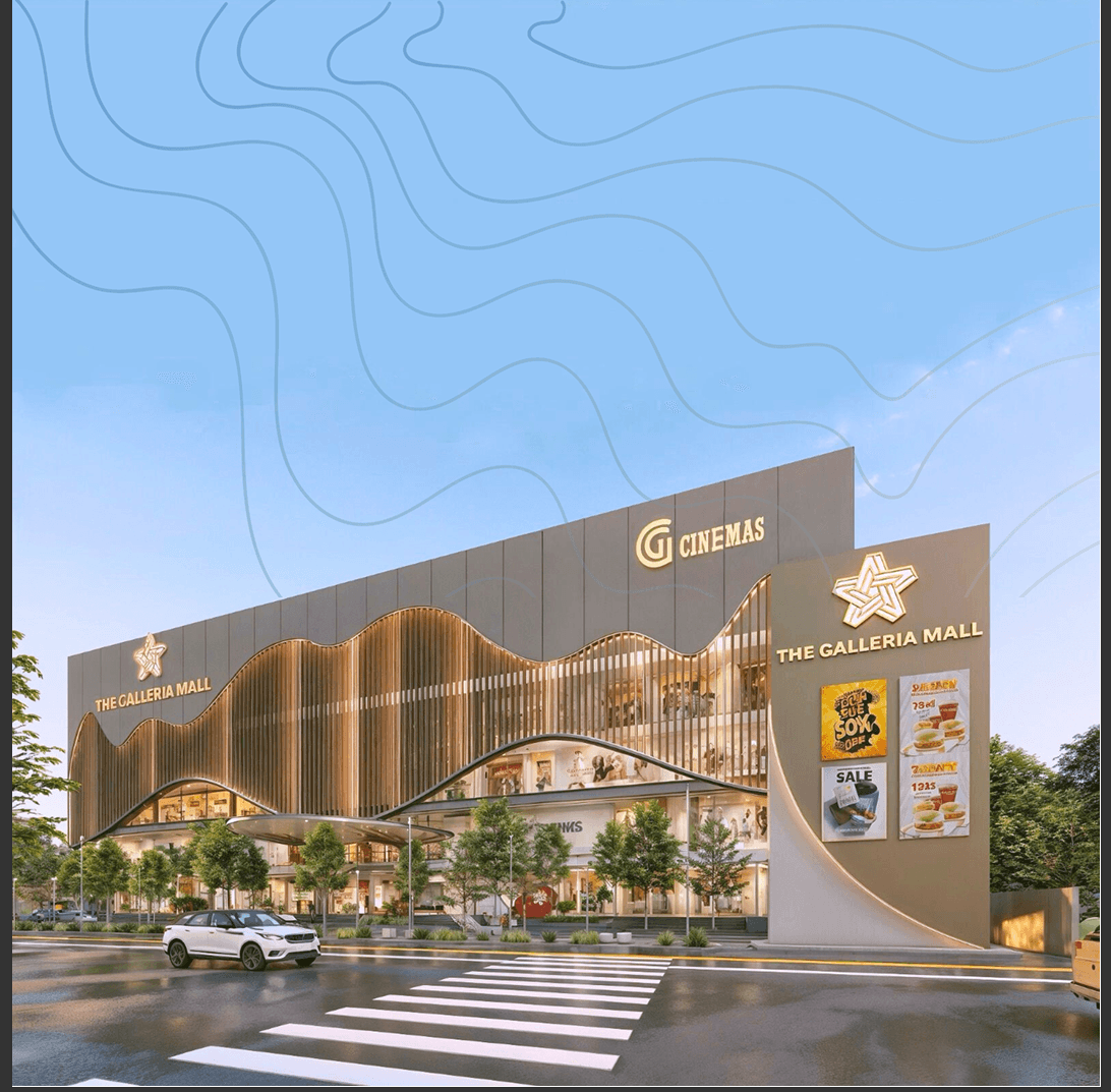 The Galleria Mall Exterior